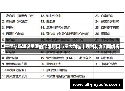 意甲球场建设受限的深层原因与意大利城市规划制度困局解析